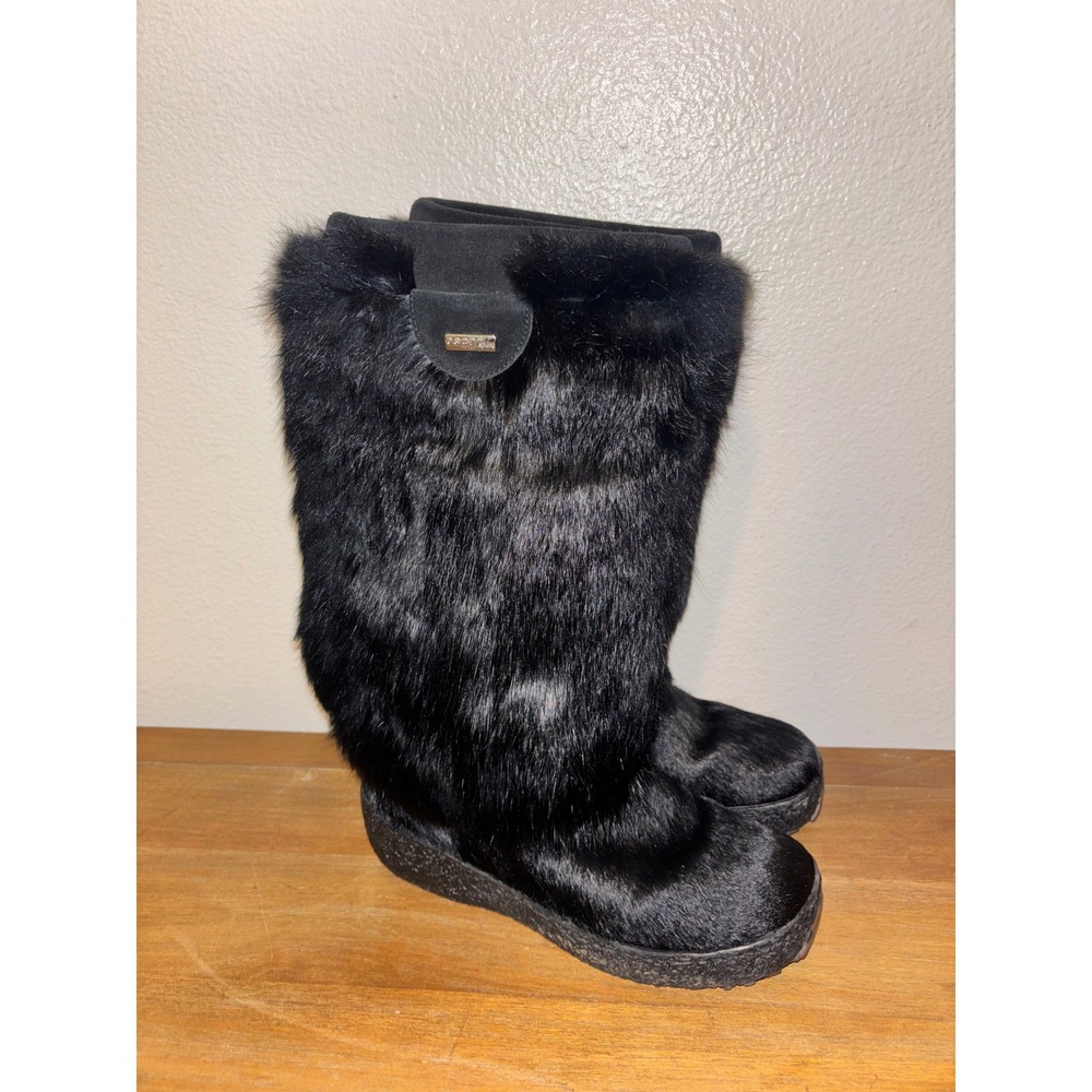 Oscar Sport black made in Italy size 38 winter boot 7.5